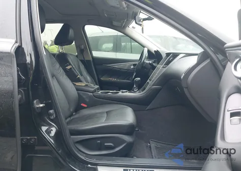 2014 Infiniti Q50 z USA, uszkodzony, nr VIN JN1BV7AP1EM684414